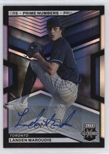 2023 Elite Extra Edition Prime Numbers A Signatures Landen Maroudis Auto ms9