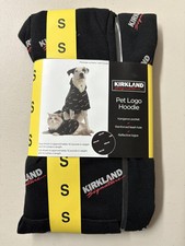 Kirkland Signature Pet Logo Hoodie For Cats Or Dogs Size Small Color BLACK