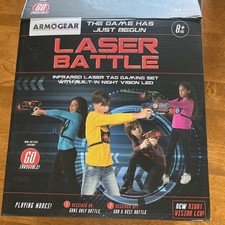 Armogear Infrared Laser Tag Blasters with Vest - Set of 4 Guns and Chest Vests