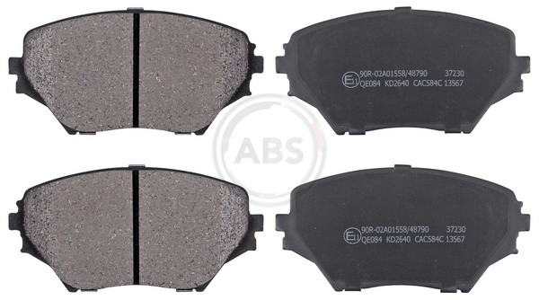 A.B.S.-OE 37230-OE Brake Pad Set, disc brake for TOYOTA