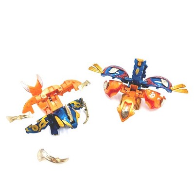 Bakugan BakuTech Bind System Set of 2 (Piece Broke Off)