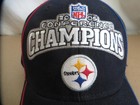 NFL Pittsburgh Steelers 2005 CONFERENCE CHAMPIONS XL SUPERBOWL Cap Black, REEBOK — photo 2