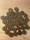 US Coins Lincoln Wheat Penny Lot 39 Coins 1957 P And D Mints