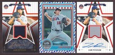 3) 2025 Panini Stars & Stripes USA Liam Peterson Jersey/Auto + #/50