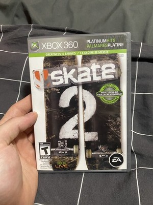 Skate 2 (Xbox 360 / 2009) Platinum Hits-Complete-Tested NOT WORKING
