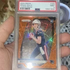 2024 Panini Prizm Drake Maye #329 Lazer Prizm Rookie PSA 9 (READ DESCRIPTION)