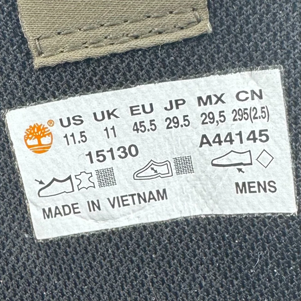 Timberland Chocorua Hiking Boots MENS Brown Lace Up TimberDry Mid SIZE 11.5 - Image 3 of 4