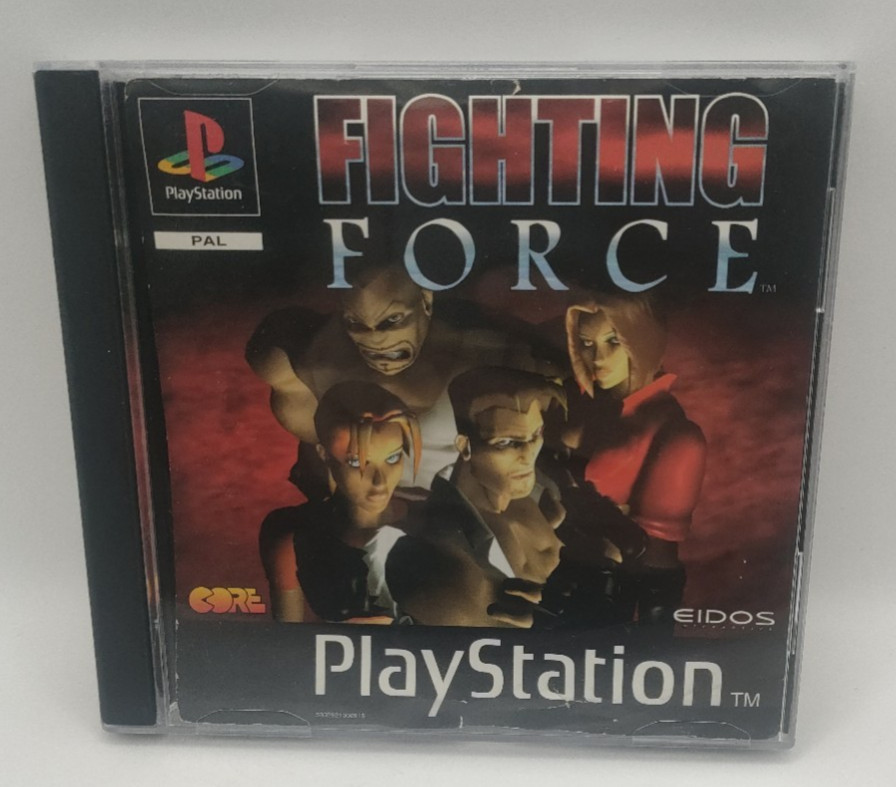 Fighting Force PS1 PAL FR Sans Notice Fonctionne Testé