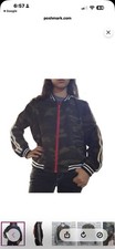 New Look Camo Women s Bomber Jacket Size M