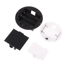 1/3Pcs 3 AAA/AA 4.5V Battery Case With Switch Cover Embedded Battery Holder