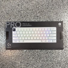 Logitech G PRO X 60 LIGHTSPEED Wireless Gaming Keyboard White - NIB