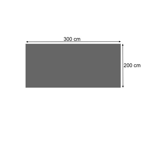 B-Ware Pool-Abdeckung Abdeckplane Solarplane, 400 µm rechteckig 3x2m schwarz - Bild 9 von 9