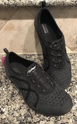 women's relaxed fit fortune knit slip on sneaker