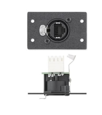 Extron One RJ-45 Female to Punch Down CAT 5e Neutrik EtherCon 70-314-19 Ethernet