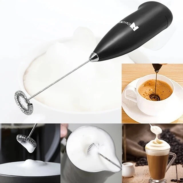milk frother handheld battery operated