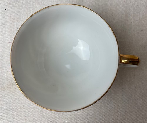 Lefton Heirloom Rose Snack Plates & Tea Cups Pink Roses Gold Accents, Set Of 3 - Picture 4 of 11