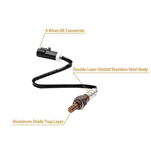 Oxygen Sensor Upstream Downstream O2 2Pcs | Compatible with Ford F150 F250 - Picture 2 of 7