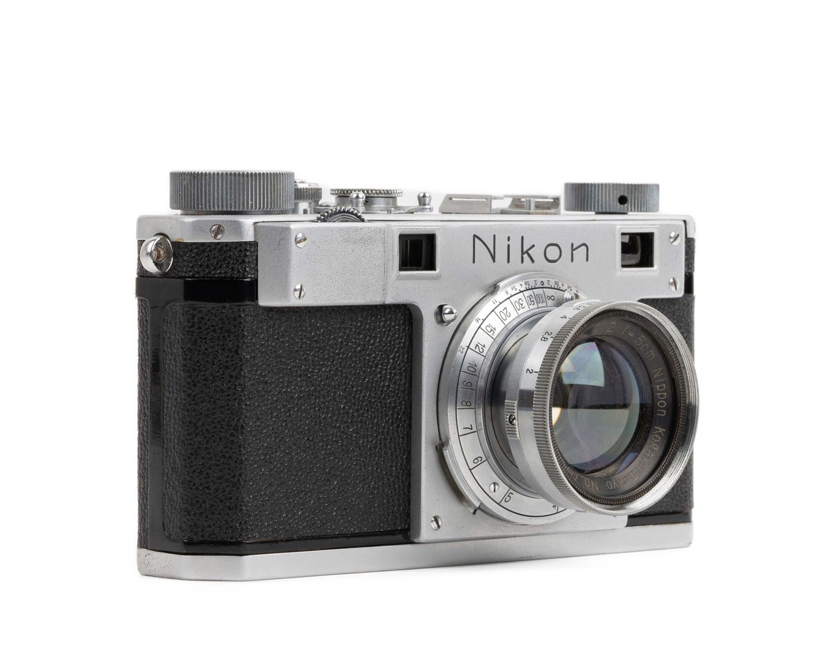 RARE Nikon I Rangefinder Camera Made in Occupied Japan+NIKKOR-H.C
