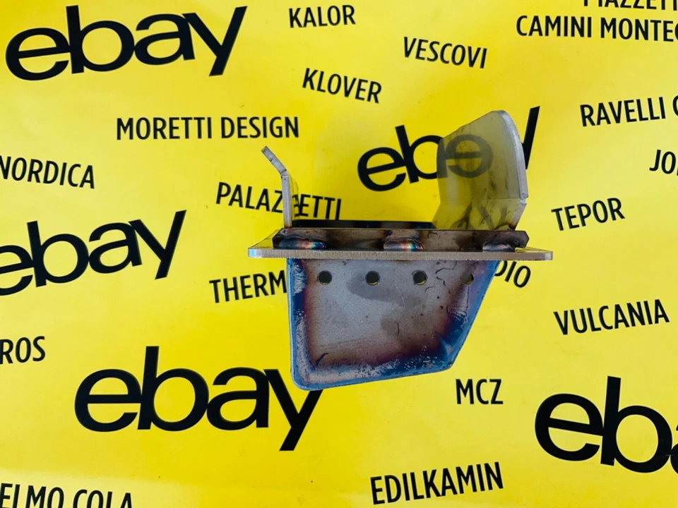 BRACIERE IN ACCIAIO STUFE EVA CALOR/PUNTO FUOCO 11/13 kw mod. NICOLE' - Immagine 3 di 3