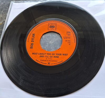 Bob Dylan: 7'' VINYL: Leopardenfell Pillendose Hut