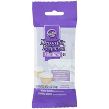 Wilton W389 Decorator Preferred Fondant 4.4oz-White