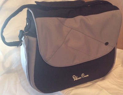 silver cross onyx changing bag
