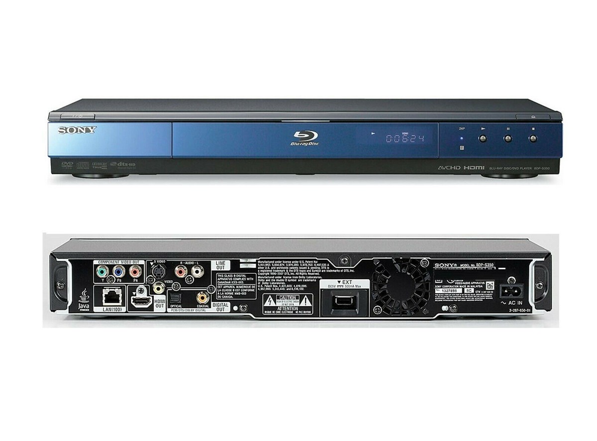 Sony BDP-S350 Blu-Ray DVD Multi Region Disc Player HDMI 7.1ch 1