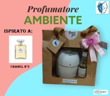 CHANEL N°5  Diffusore Profumo Ambiente Usb Luce Led con Ricarica 50 ml