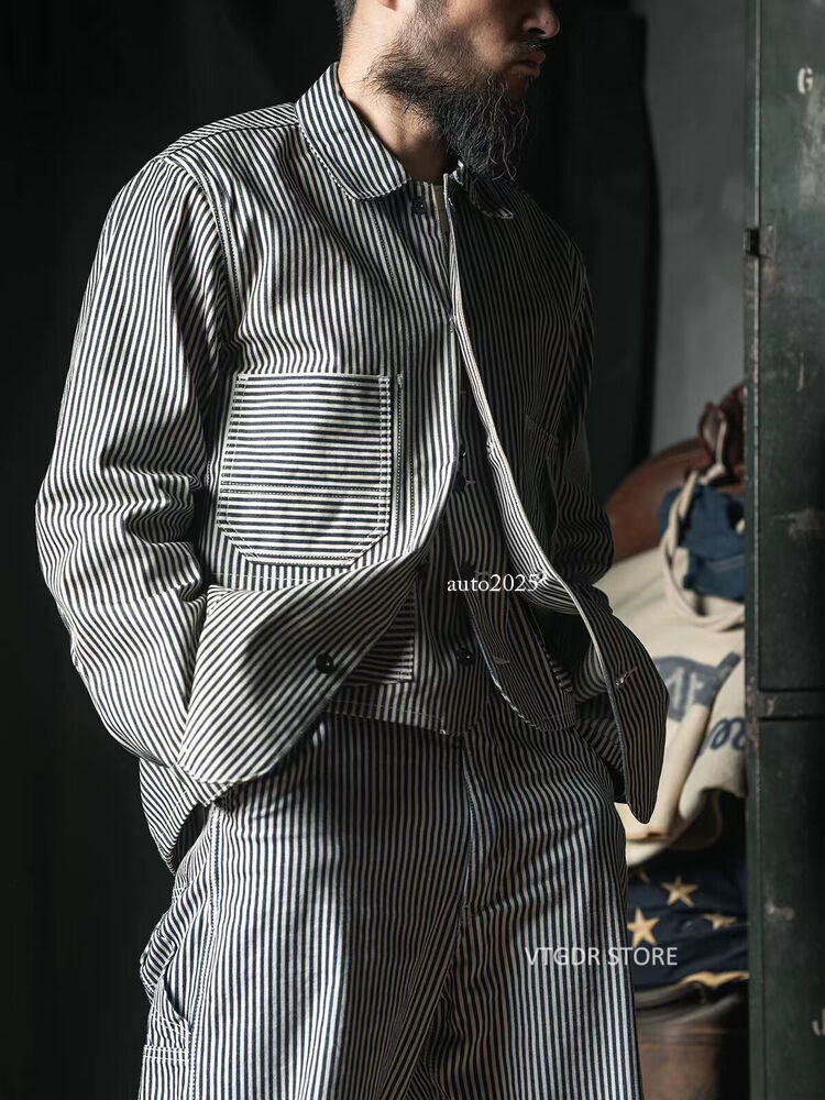 ジャケット・アウター ATRCTR Washed locomotive jacket 25 Washed locomotive jacket 25 – ATRCTR OFFICIAL STORE