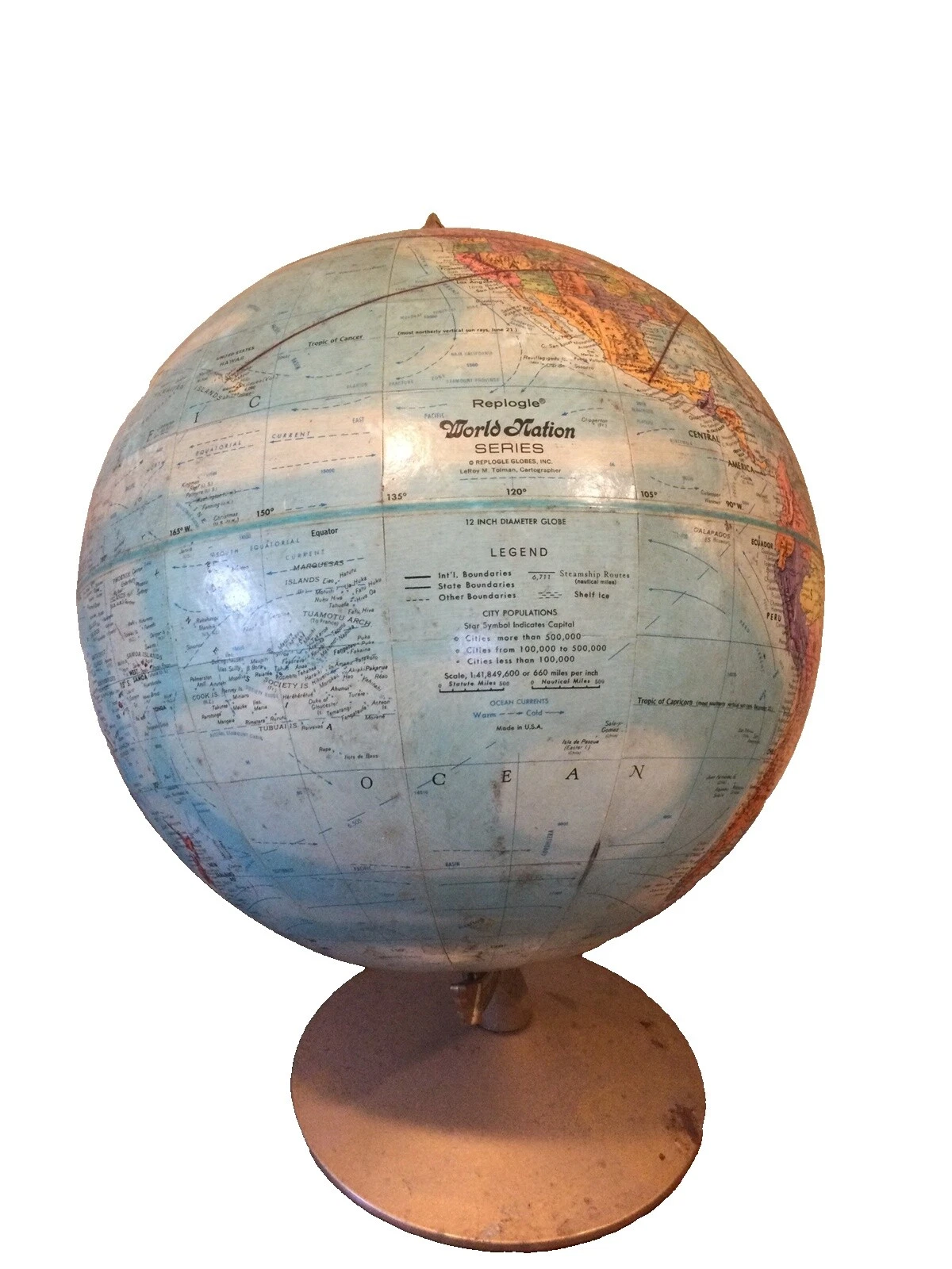 Vintage Original Antique Maps, Atlases & Globes