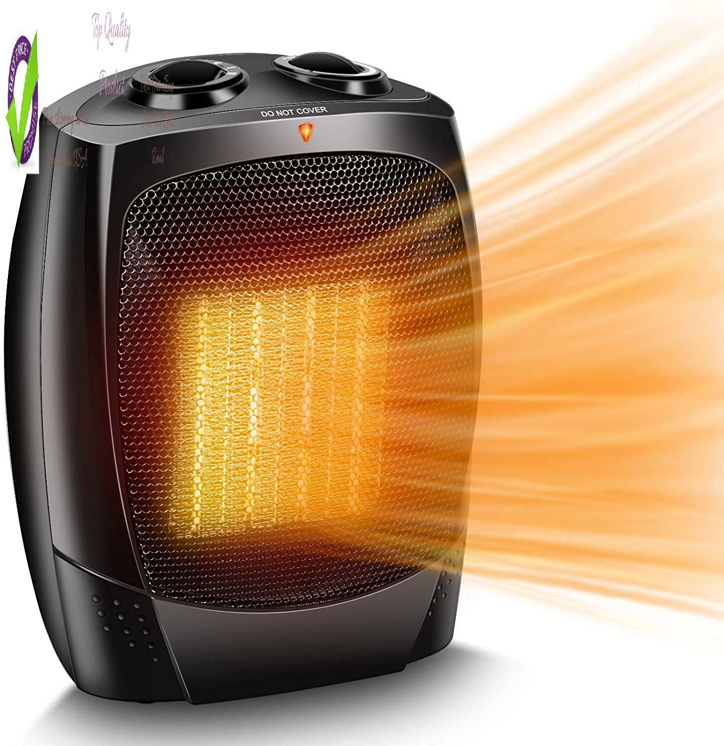 Air Choice Space Heaters for Indoor Use Fast-heating 1500w Electric Heater  Small for sale online | eBay