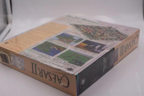 SIERRA CAESAR II 2 WINDOWS 95 CD BIG BOX PC 1995 BRAND NEW FACTORY SEALED - Picture 2 of 2