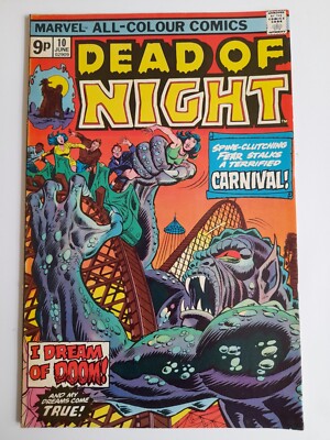 Dead of Night #10 June 1975 VFINE 8.0 Strange Tales, Tales to Astonish reprints