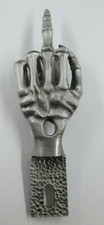 Skeleton Middle Finger Flip Off License Plate Topper Skeleton Middle Finger Flip Off License Plate Topper
