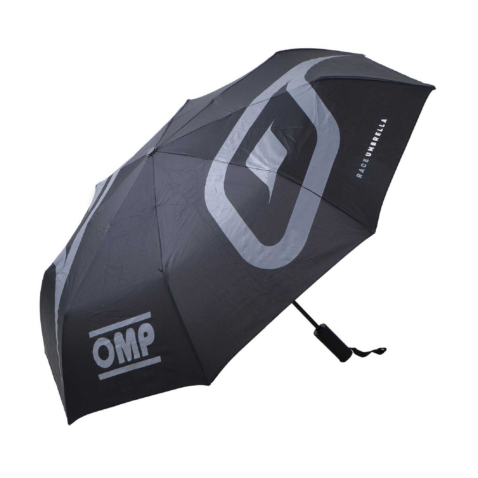 OMP Foldable Umbrella - Motorsport Branded, Compact, Easy Storage