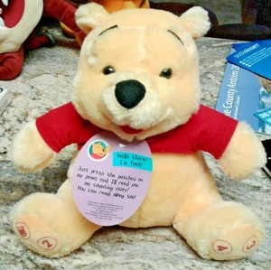 Winnie the Pooh Talking Plush Doll Vintage New with tag 10 inch 74299183577 | eBay