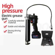 Electric Grease Gun Rechargeable High Pressure Portable for Excavators
