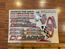RC Stickers Sheets TLR Associated Proline DER...