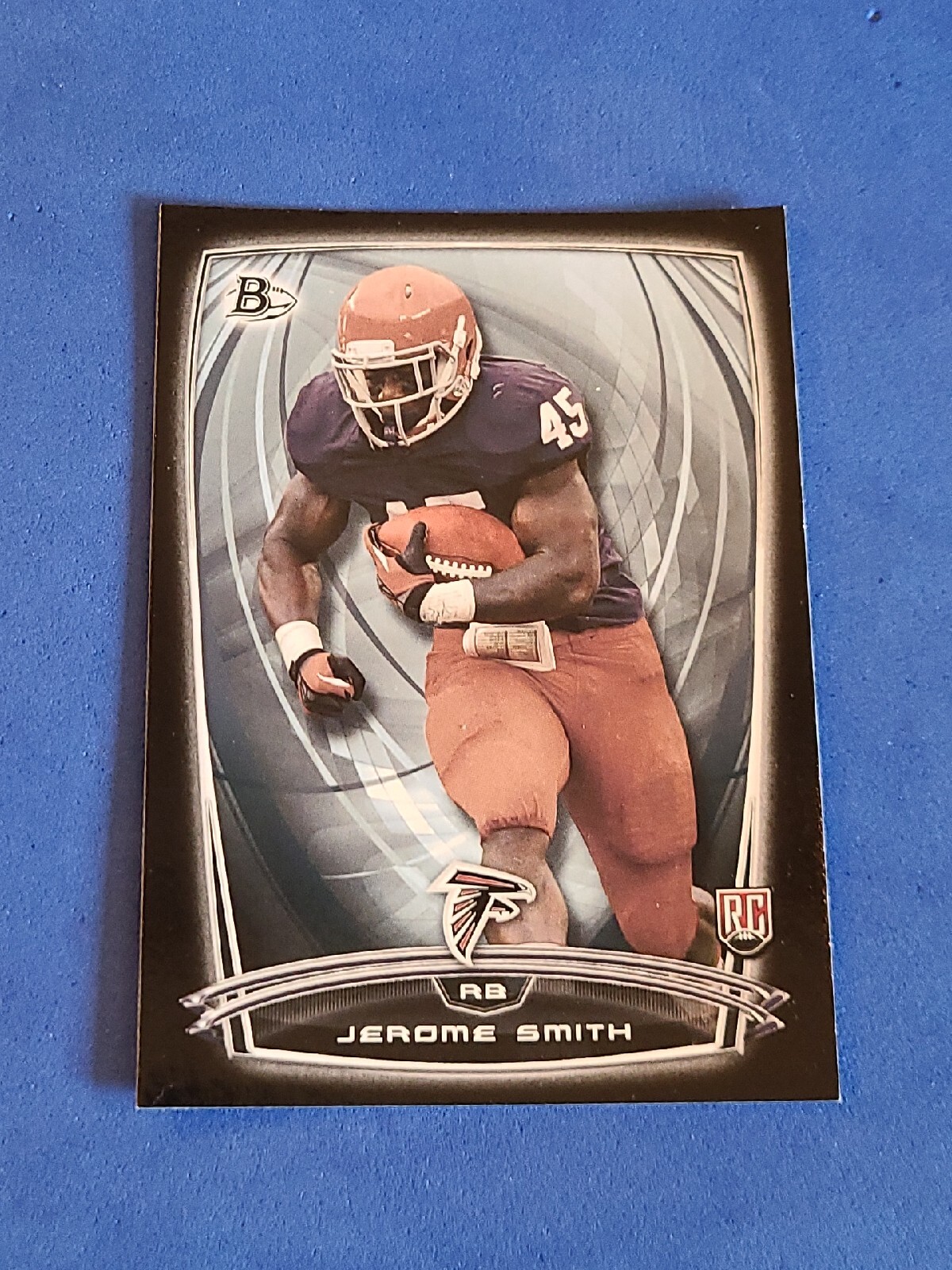 2014 Jerome Smith Bowman Black Parallel #10 Rookie 