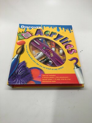 Discover Acrylics Paperback by Scholastic Inc (50995)