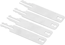 4Pcs Lock Repair Pick Padlock Unlock Tool Hardened Carbon Steel Set...