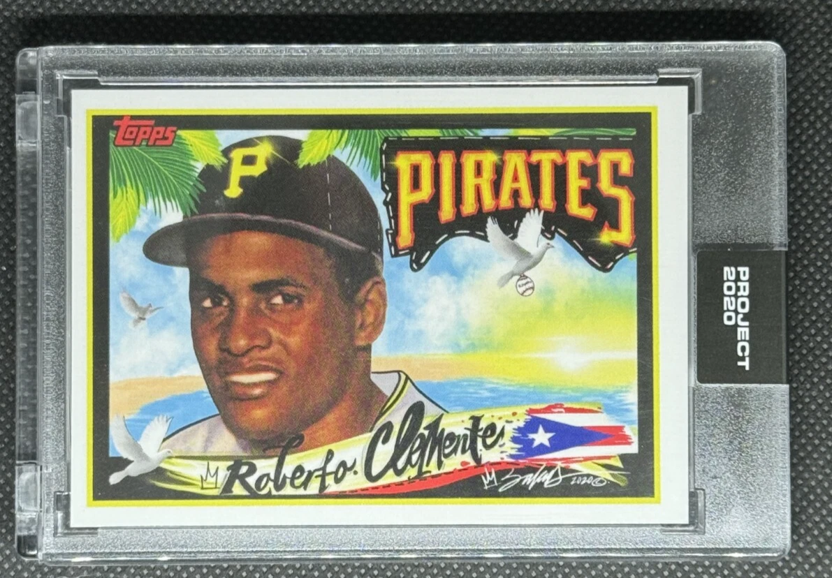 Topps Project 2020 - 1955 Roberto Clemente by King Saladeen - Pirates #154 🔥