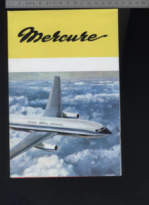 (192) Prospekt Flugzeug Luftfahrt Gruppe Dassault-Breguet Merkur 