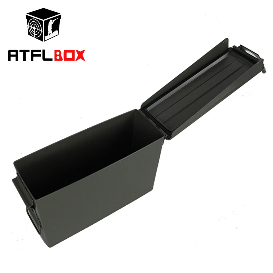 30cal Metal Ammo Can Waterproof All-metal Tools Boxes Bullet Box pellet box - Image 4 of 4