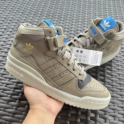 Adidas Forum Mid Clay Sesame Men's Athletic Shoes HQ1508 Size