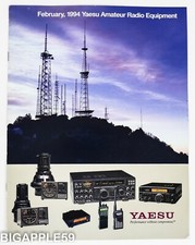 Yaesu Amateur Radio Equipment Catalog 1994 Transceiver Receiver
