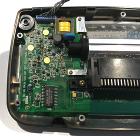 ❤️ SEGA Game Gear Console RECAPPED w CERAMIC SMD Caps, Glass Lens + Video Game