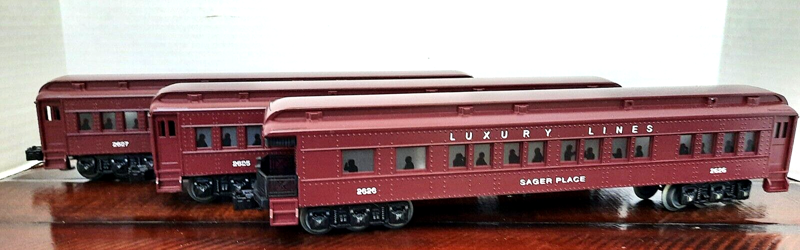 WILLIAMS/BACHMANNO GAUGELUXURY LINES60' MADISON PASSENGER CARS3 PCS