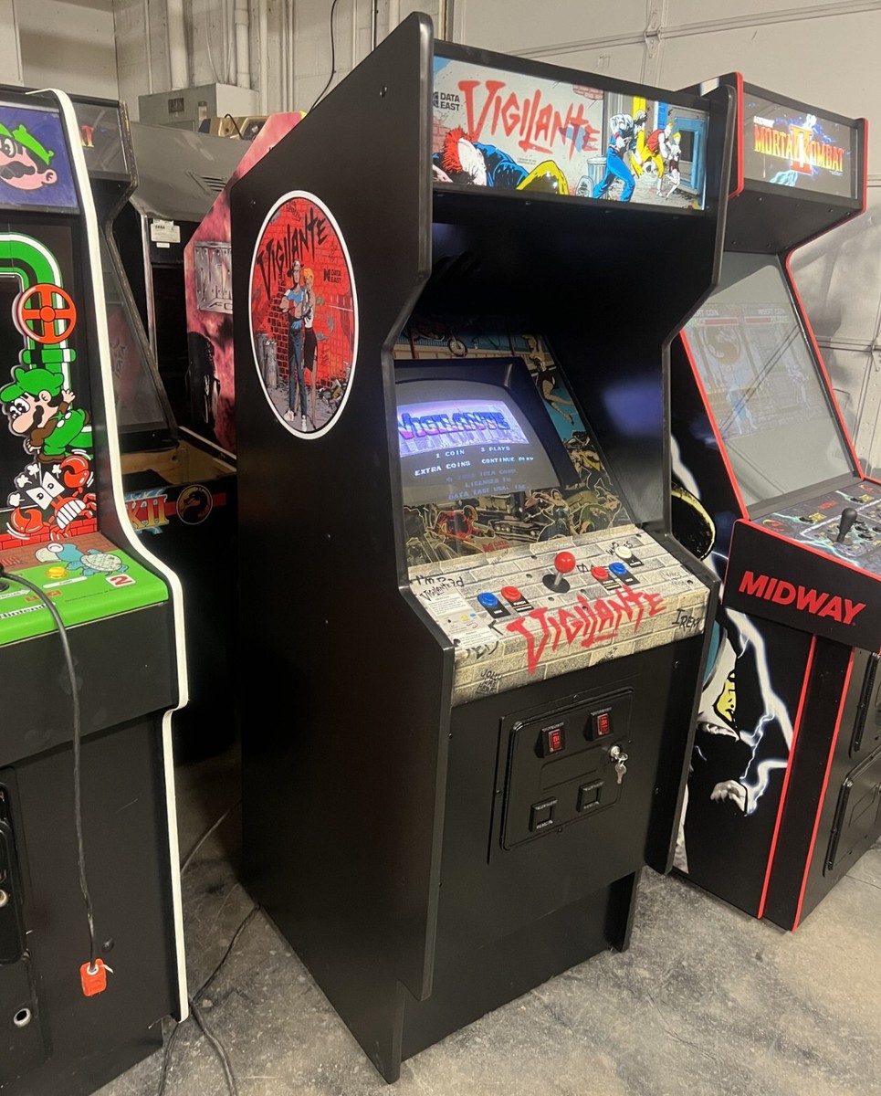 希少品1/12 The Vigilante アーケード ビデオゲーム シリーズ VIGILANTE ARCADE MACHINE by DATA EAST (Excellent Condition) *RARE