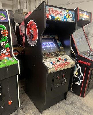 希少品1/12 The Vigilante アーケード ビデオゲーム シリーズ VIGILANTE ARCADE MACHINE by DATA EAST (Excellent Condition) *RARE